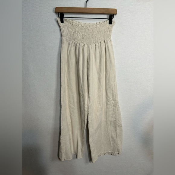 Hard tail wide leg cropped pants - Picture 3 of 7